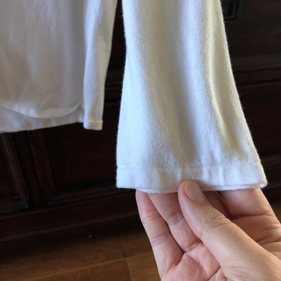 Vintage Co & Eddy white 2pc cardigan sweater set in size L - Picture 4 of 6